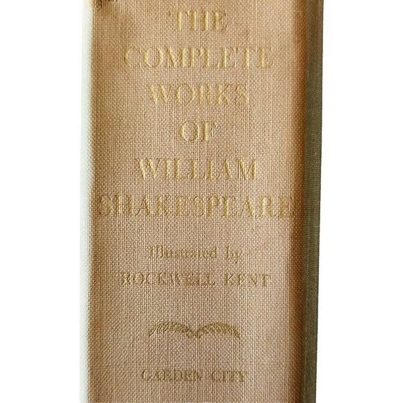 William Shakespeare Complete Works 1935 1st Ed Illustrated Rockwell Kent HBS - Picture 6 of 6